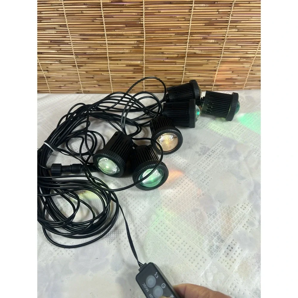 VANGLOW outdoor Spotlights 6 Pack Smart 12v-24v- Low Voltage Landscape Lighting‎